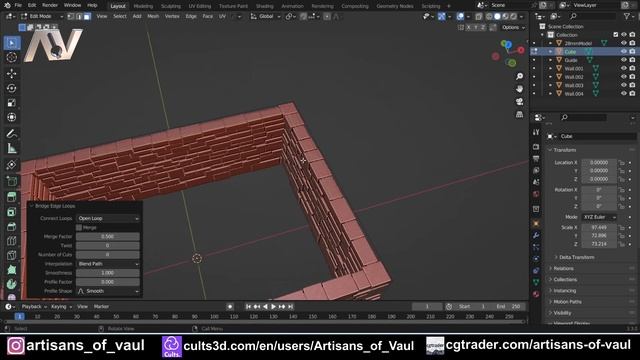Designing a Fantasy Building for 3D Printing - Stone Walls смотреть онлайн