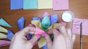 Поделка к 8 марта. Мастер класс для детей. Умелые ручки. Детское творчество
