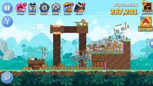Angry Birds Friends Level 1 Tournament 887 Highscore POWER-UP walkthrough