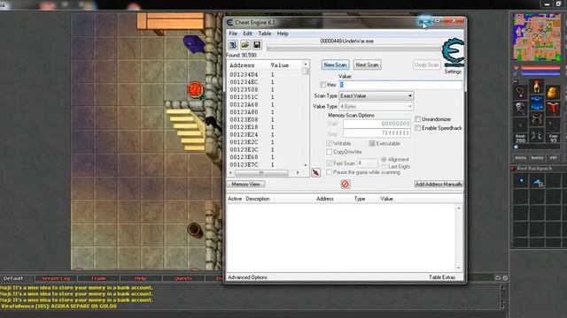 Hackiando o tibia usando #Cheat engine ou só imagem? смотреть онлайн