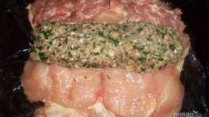 Куриный рулет в духовке