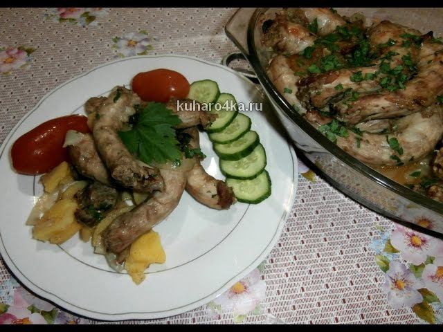 Запечённые куриные шейки Антикризисный рецепт смотреть онлайн
