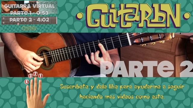 Tutorial - Cómo tocar Mi favorita Mazurca anónimo, con guitarra virtual,tab y partitura - Guitarbn смотреть онлайн
