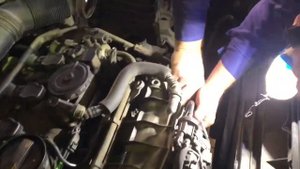 Замена помпы на Шкода Октавия 1.8