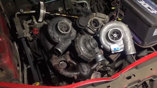 Fiat turbo bi-turbo twin-turbo pereturbo shrik HGT  )))