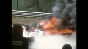 Crash Niki Lauda Ferrari Nurburgring Nordschleife 1976 ( Video Archive Only )
