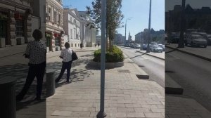 от метро Проспект мира до метро Сухаревская пешком. Москва