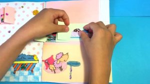 Бумажный дом в тетради для собачки! БУМАЖНЫЕ КУКЛЫ! DOG DOLLHouse in a notebook/ Paper dolls