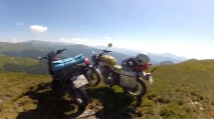 В Румынию на мотоцикле. HONDA CL400 , HONDA CB400SS , Yamaha XT600. Трансфагараш