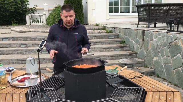 ПЛОВ ИЗ БАРАНИНЫ И ГОВЯДИНЫ с курдюком в казане