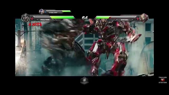 Optimus prime vs Sentinel prime ( React tanpa kamera ).