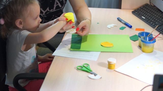 делаем цыплёнка из ватных дисков смотреть онлайн