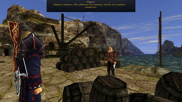 Готика2НВ.Мод Предопределение.Часть141.Беседа с Гором.Судьба оружия для Мартина.Призрачный мракорис смотреть онлайн