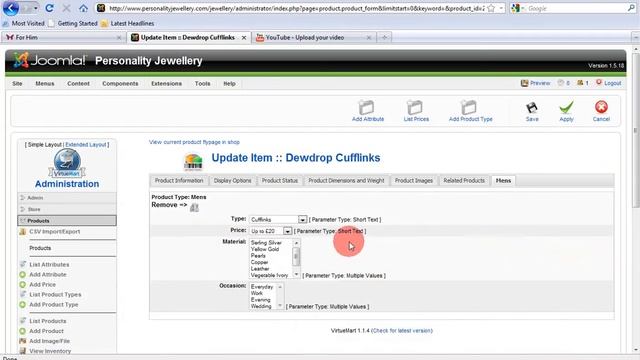 Adding VirtueMart Products to Filter смотреть онлайн
