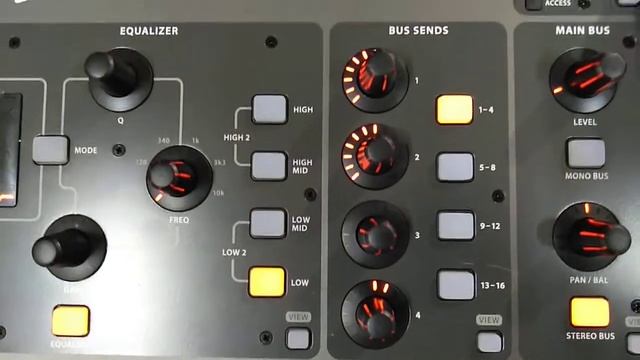 Пульт Behringer X 32. BUS группы и мониторы смотреть онлайн