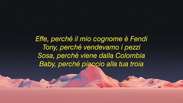 Tony Effe - Effe (Testo/Lyrics)