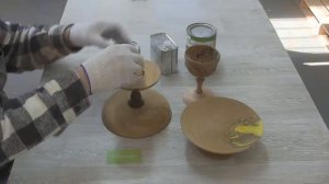 Вазочки из  термо тополя. Thermowooden vases