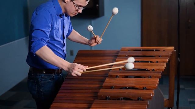 Sarabande  - Violin Partita No. 2 in D minor BWV 1004 by J.S. Bach marimba