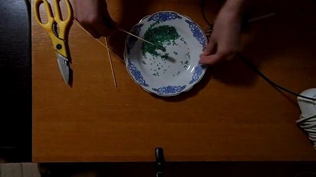 украшения в вазу из бисера
