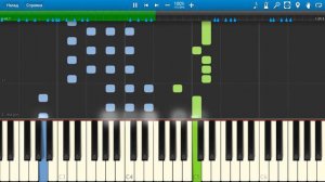 Игорь Растеряев - Русская Дорога (на пианино Synthesia)