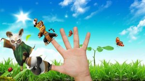 The Finger Family  Kung Fu Panda  - Family Nursery