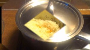 Тушёная квашеная капуста от Нади