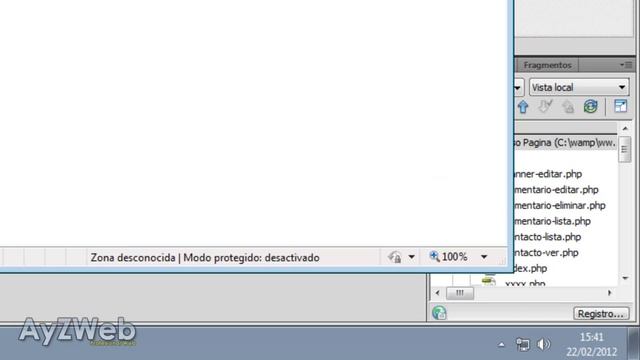 Tutorial: Como hacer página Web con Dreamweaver y PHP. Cap. 22 смотреть онлайн
