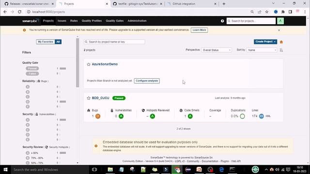 How to Configure and Download SonarQube static Code Analysis Report | Download Sonar Report |