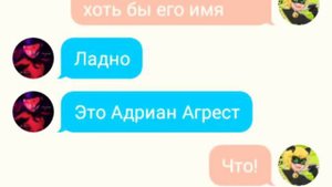 Переписка Леди баг и Супер кот "Личности,,