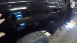 Удаление хрома с пластика.