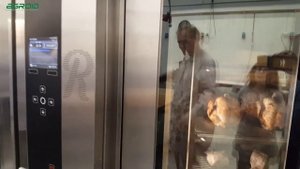 Revent 725 запекаем мясо.Ротационная печь Ревент