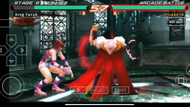 Tekken 6 jin kazama vs Asuka best fight Asuka win in last