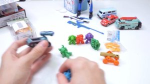 МНОГО РАНДОМНЫХ ИГРУШЕК - PUBG-трэш и HotWheels