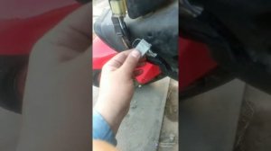 Запуск двигателя honda cbr без датчика падения(угла наклона)