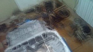 Установка верхней части масляного поддона. Капитальный ремонт и гильзовка двигателя BDW 2 4 Ауди А6