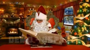 Дед мороз - Новогодний футаж