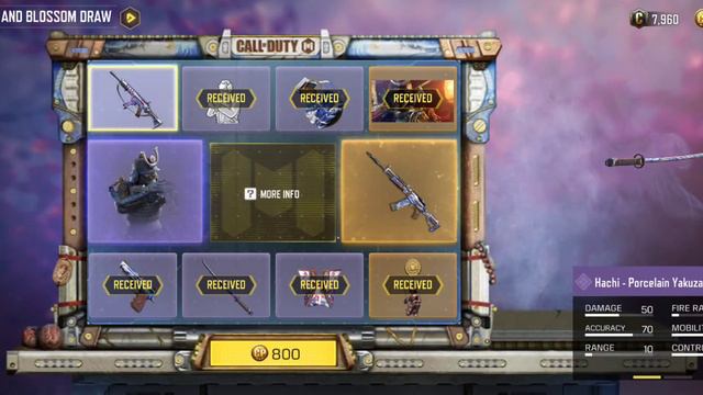 AK-47 Kuromaku | Blade and Blossom Draw | Call of Duty Mobile смотреть онлайн