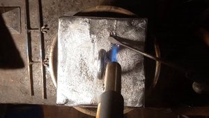 Отливка якоря"ПИРАМИДА" из свинца.