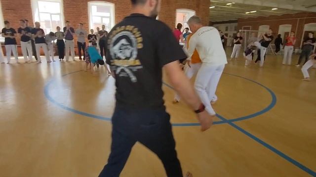 Roda de capoeira. Noites Brancas. 05.06.2022. Cordao de ouro.