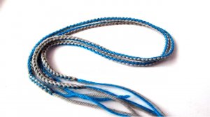 Шнурки крючком цветной для пинеток Василиса