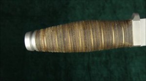 Нож Егерь (сталь 70Х16МФС), кожа, Мелита-К