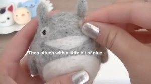 DIY Needle Felt Totoro - ASMR Craft Tutorial