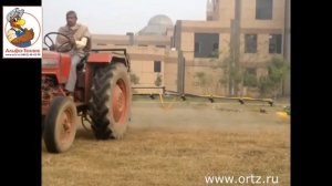 Насос, помпа для воды от ВОМ трактора Ferroni MT 300 в работе