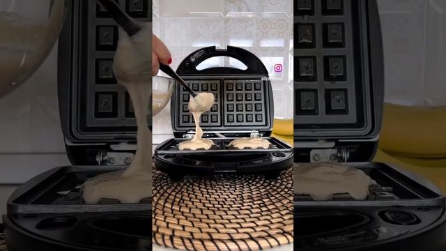 Полезные и сытные овсяные вафли ?
