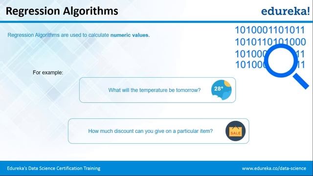 Machine Learning Algorithms | Machine Learning Tutorial | Data Science Training | Edureka