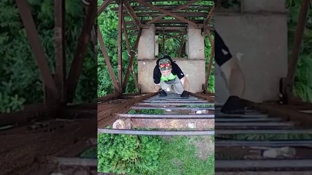 Старая вышка. Экстремальный подъём.