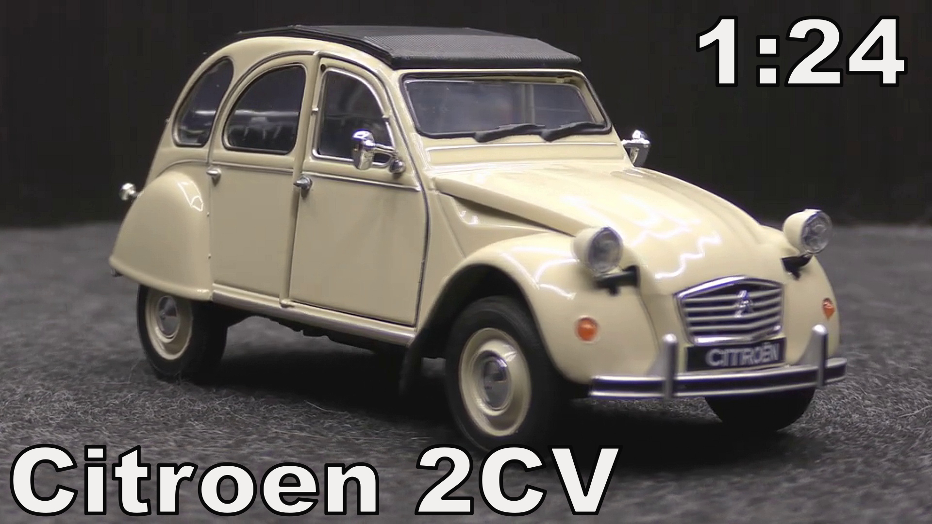 Citroen 2CV / 1949г. / Welly Nex / Масштаб 1:24 / Масштабная модель автомобиля