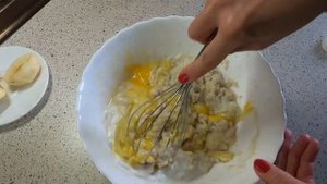 Вкусные оладьи из детской каши.Tasty pancakes from baby porridge.