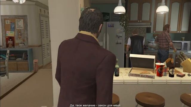GTA 5 Тревор,Майкл и Франклин кража контейнера с корабля часть 1 смотреть онлайн