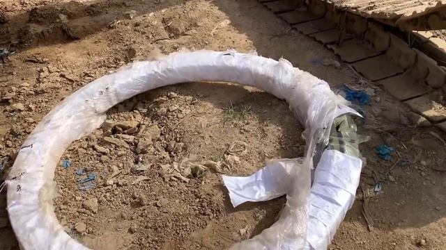 Hitachi Excavator EX200 Swing Bearing Replacement || Slewing Ring || Complete Process смотреть онлайн